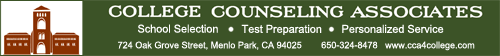 Letterhead for testimonial from College Counseling Associates 